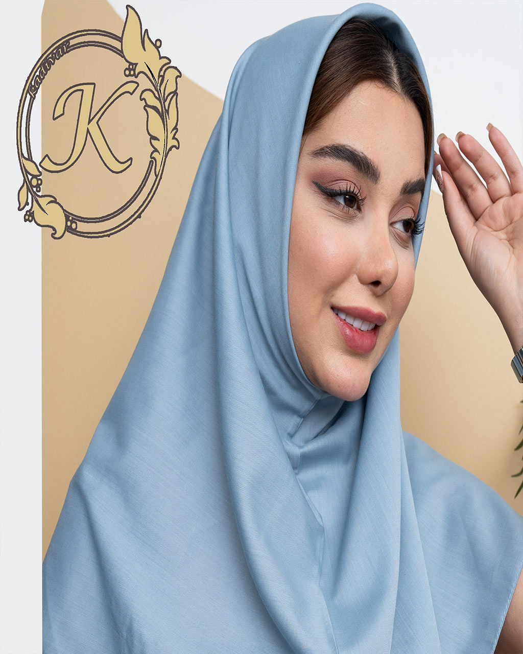 مقنعه اداری – ساده – بروجرد