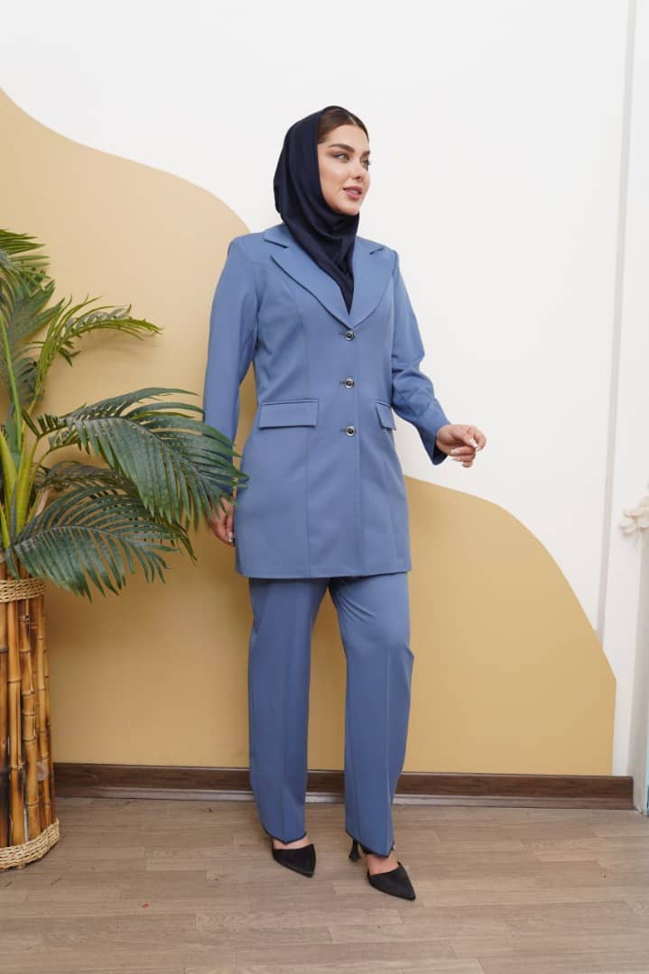 مانتو شلوار اداری مدل عالیه کد 1034